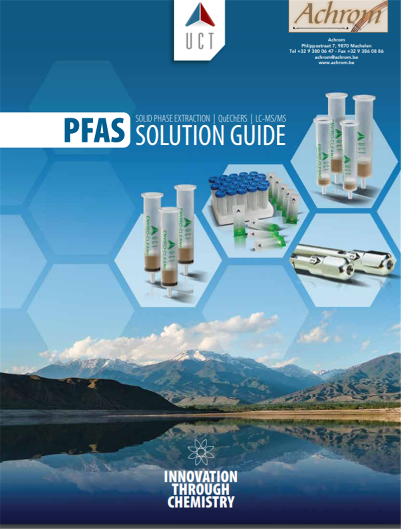 Guide de solutions pour PFAS